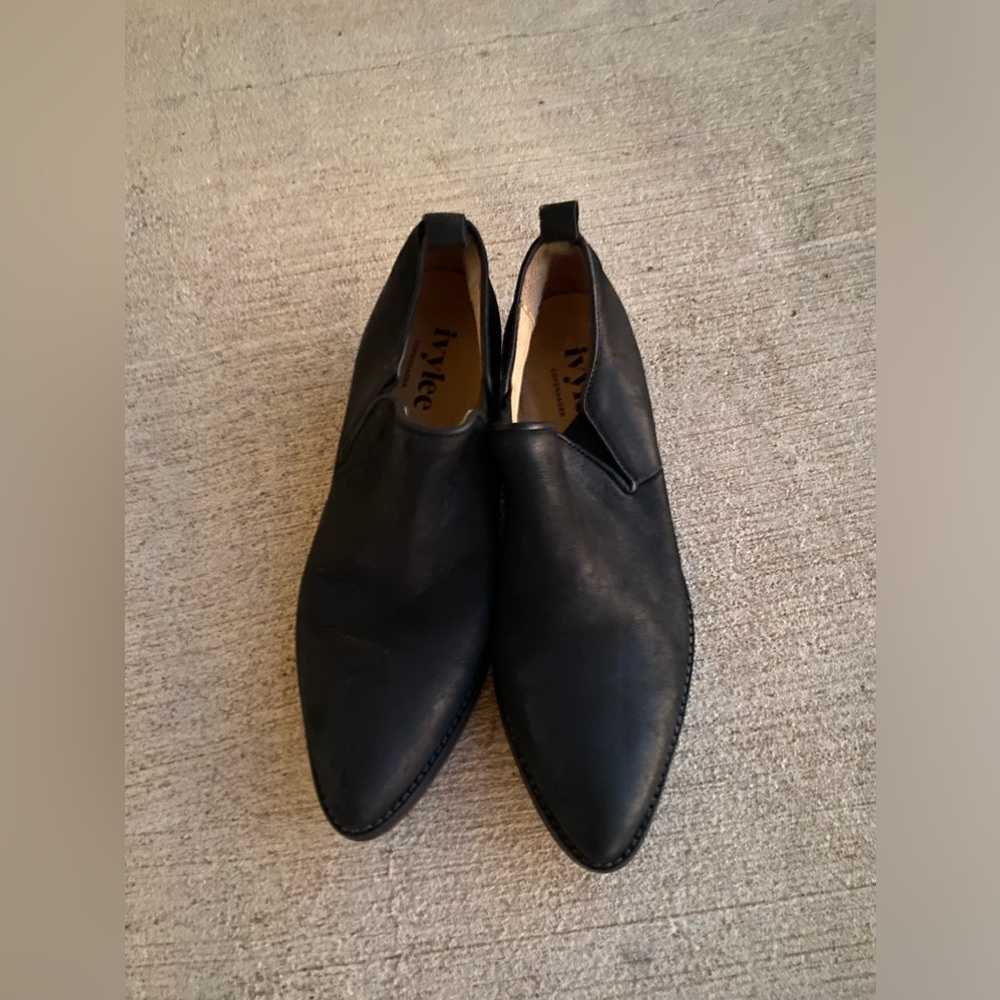 Ivylee Copenhagen Black Low Bootie/ Boots, Size 38